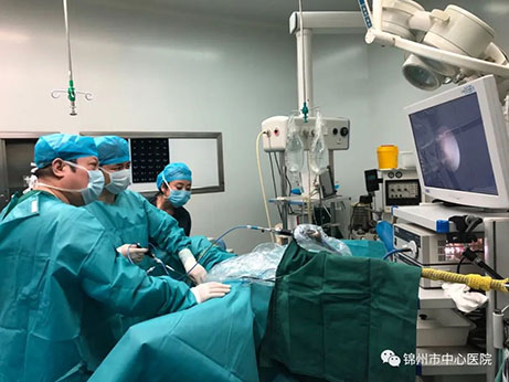 病人不动 医生移动 记锦州市中心医院泌尿外科微创结石治疗中心