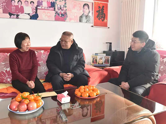 锦州市中心医院开展春节期间走访慰问活动
